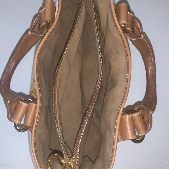 COPY - Celine Boogie handbag. Canvas and leather